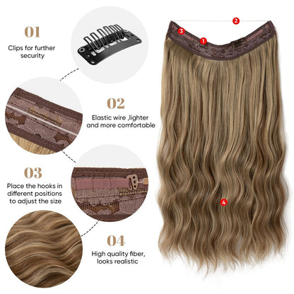 Secret Hair Invisible Halo 2.0 Hair Extensions - BEAUTY BELLO®