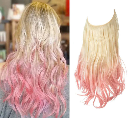 Beach Blonde to Pink Halo
