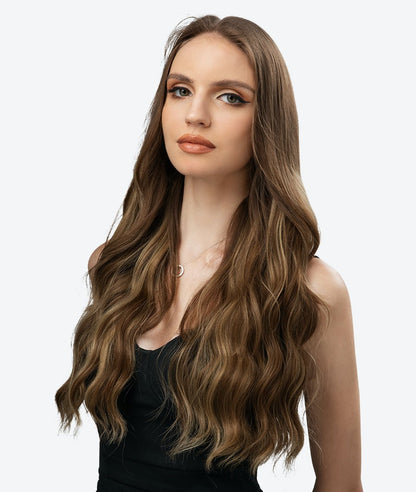 Secret Hair Halo 2.0 Hair Extensions Brown To Ash Blonde - BEAUTY BELLO®