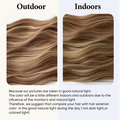 Secret Hair Halo 2.0 Hair Extensions Dark Brown/Golden Blonde - BEAUTY BELLO®