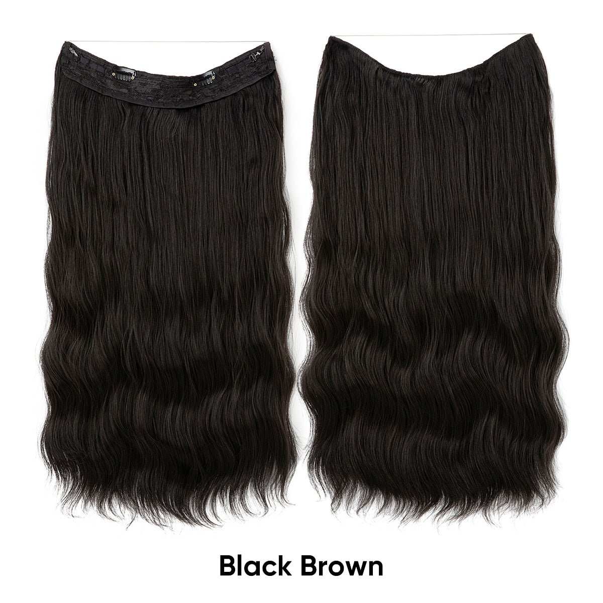 Secret Hair Invisible Halo 2.0 Hair Extensions Black Brown - BEAUTY BELLO®